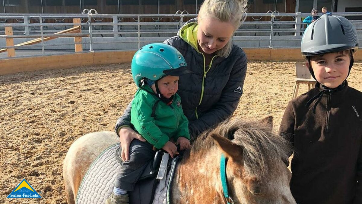 Reitschule Longierplatz Haflinger Belezzahof in der Familienregion Serfaus-Fiss-Ladis in Tirol | © Gabriel Netzer