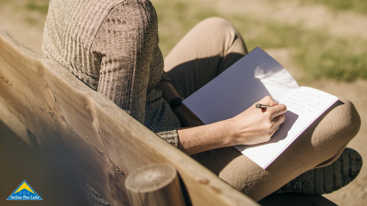 Tipps Autorin Monika Schmiderer Bücher schreiben in der Natur Blog Serfaus-Fiss-Ladis in Tirol | © Mike Rabensteiner
