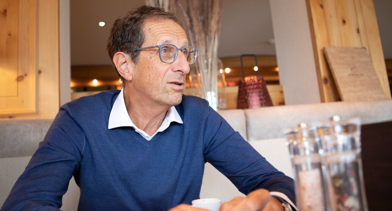 Blog Obmann Tourismusverband und Hotelier Hotel Löwe Franz Tschiderer Familienregion Serfaus-Fiss-Ladis in Tirol | © Serfaus-Fiss-Ladis Marketing GmbH | Andreas Kirschner