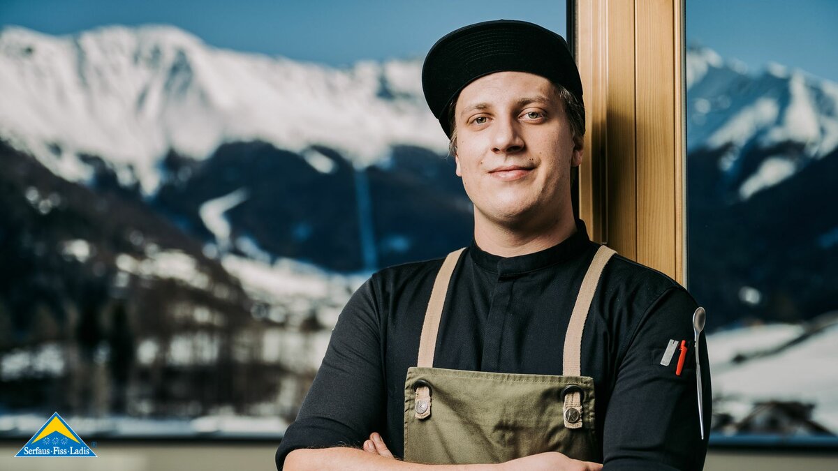 Haubenkoch aus Ladis Hochgallmig Patrick Landerer vom Hotel Das Landerer in Serfaus-Fiss-Ladis in Tirol | © Andreas Schalber