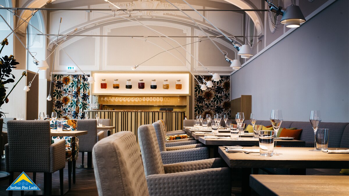 Einrichtung TIAN vegetarisches Restaurant in Wien Starkkoch Paul Ivic aus Serfaus in Tirol | © Ingo Pertramer