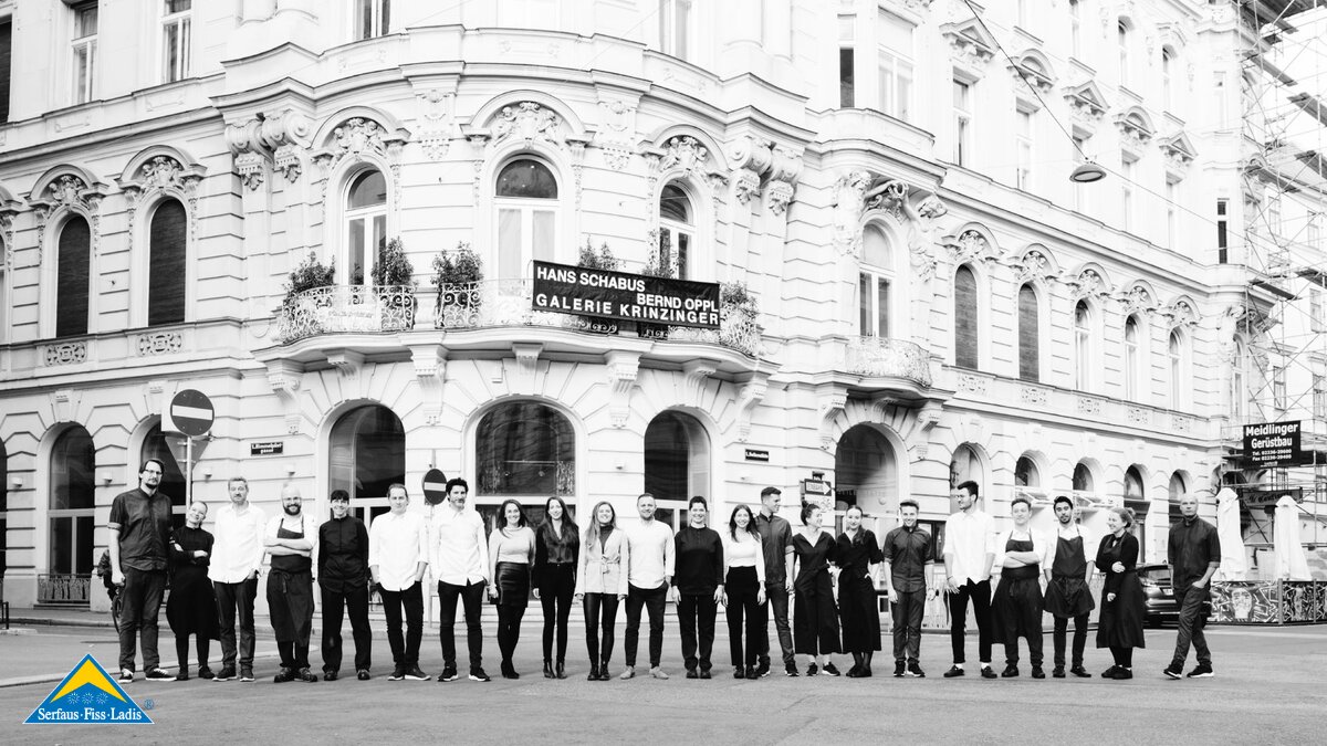 Team TIAN Restaurants mit Starkoch Paul Ivic aus Serfaus-Fiss-Ladis in Tirol | © Ingo Pertramer