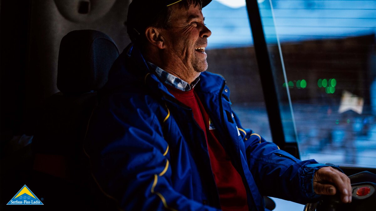 Elmar gilt als der Meister des Masner Express in Serfaus Fiss Ladis in Tirol Österreich | © Serfaus-Fiss-Ladis Marketing GmbH | Rene Raggl