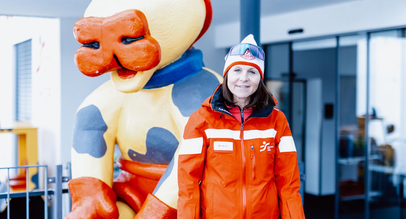 Eva Stark hat mit ihrem Know-how und ihrer Begeisterung das Skifahren für Kinder in Fiss-Ladis maßgeblich geprägt. | © Serfaus-Fiss-Ladis Marketing GmbH | Rene Raggl