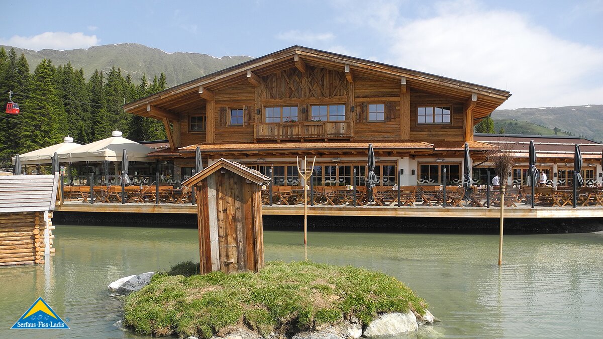 Das Restaurant Seealm Hög beim Erlebnispark Hög in Serfaus Fiss Ladis in Tirol | © Serfaus Fiss Ladis