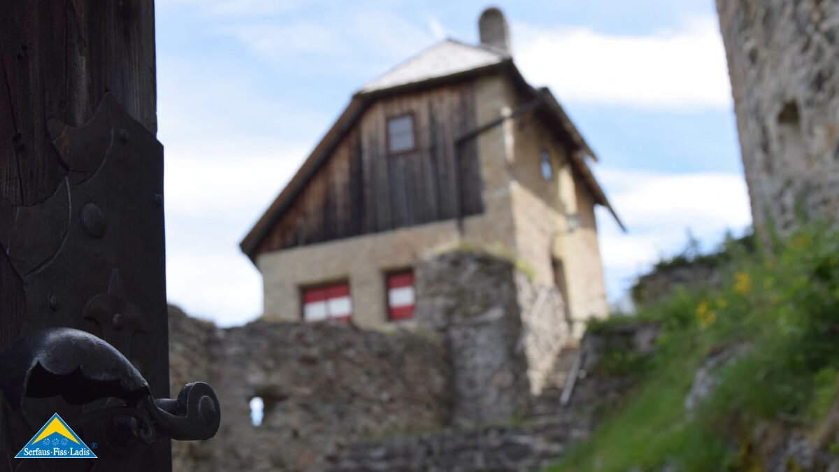 Der Nordturm der Burg Laudeck in Ladis in Tirol | © Serfaus Fiss Ladis