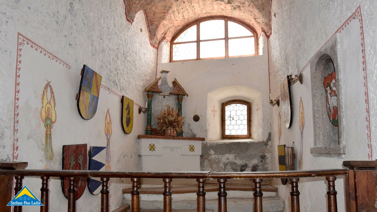 Die Kapelle in der Burg Laudeck in Ladis in Tirol | © Serfaus Fiss Ladis