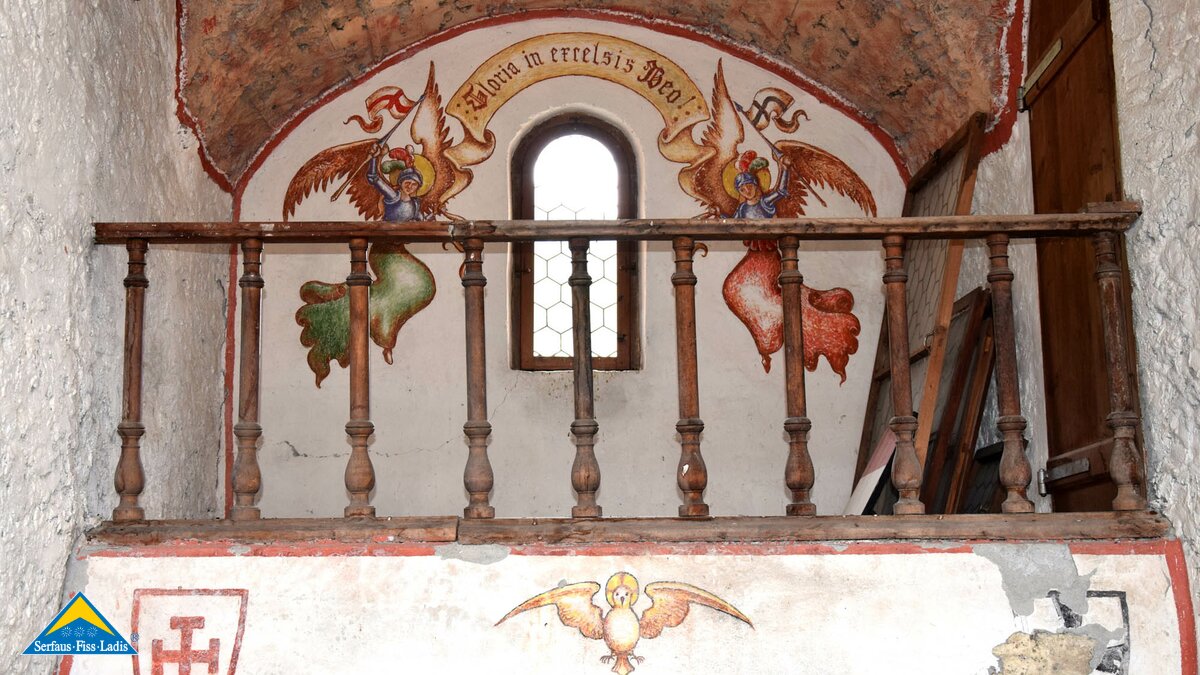 Malereien in der Kapelle der Burg Laudeck in Ladis in Tirol | © Serfaus Fiss Ladis