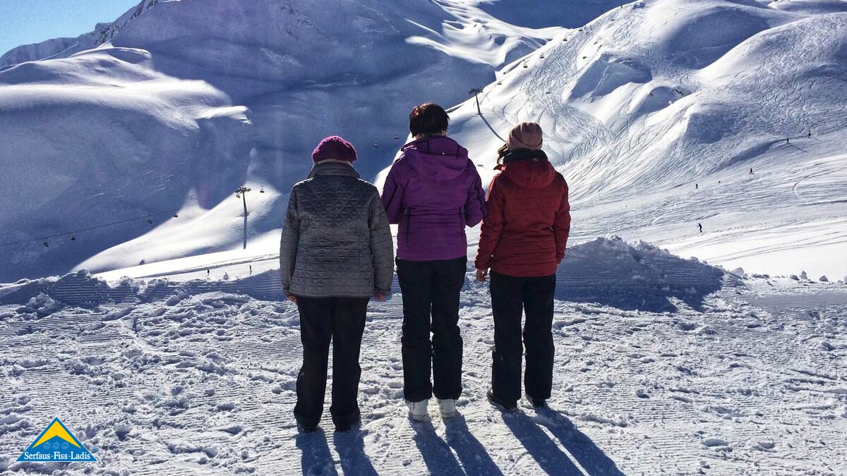 Das Masnergebiet in Serfaus-Fiss-Ladis in Tirol ist besonders beliebt für Skifahrer und auch Nicht-Skifahrer | © Serfaus-Fiss-Ladis