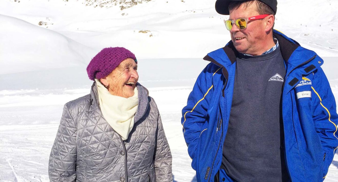 Der Masner Express im Skigebiet Serfaus-Fiss-Ladis in Tirol ist beliebt bei Jung und Alt | © Serfaus-Fiss-Ladis