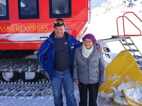 Der Masner Express im Skigebiet Serfaus-Fiss-Ladis in Tirol ist beliebt bei Jung und Alt | © Serfaus-Fiss-Ladis