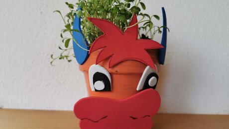 Bastelanleitung für Bertas Kressetöpfchen aus Serfaus-Fiss-Ladis in Tirol Österreich | © Serfaus-Fiss-Ladis