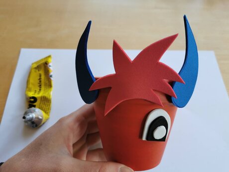 Bastelanleitung für Kressetöpfchen aus Serfaus-Fiss-Ladis | © Serfaus-Fiss-Ladis