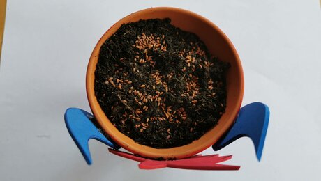 Bastelanleitung aus Serfaus-Fiss-Ladis: Bertas Kressetöpfchen | © Serfaus-Fiss-Ladis