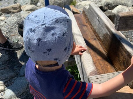Das Murmliwasser ist ein Wasserspielpark in der Familien Ferien Region Serfaus Fiss Ladis in Tirol Österreich | © Serfaus-Fiss-Ladis