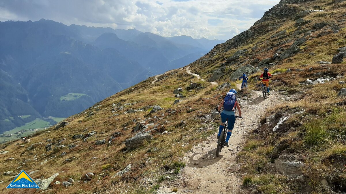 Familienregion Serfaus-Fiss-Ladis Biken mit Kindern  | © Hannes Preschern