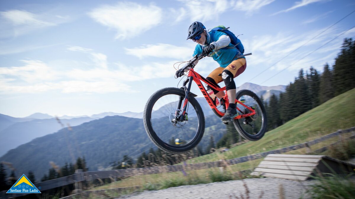 Bikeparktrails Bikepark Serfaus-Fiss-Ladis Tirol Österreich | © Hannes Preschern