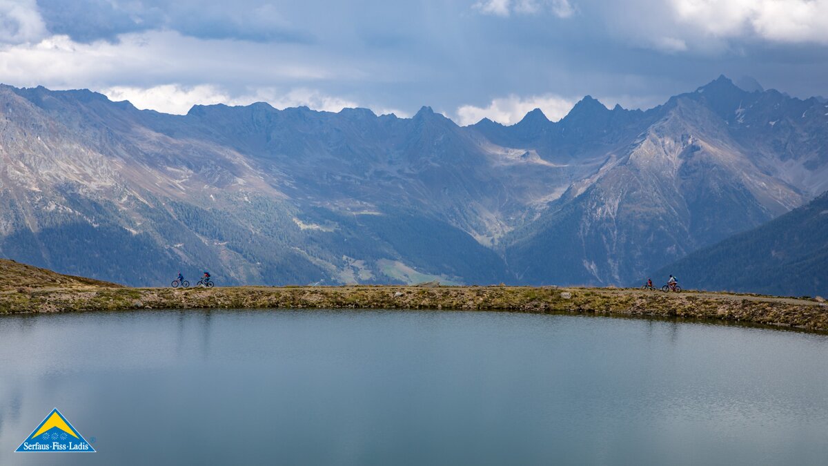 Speicherteich Frommes Frommestrail Serfaus-Fiss-Ladis | © Hannes Preschern