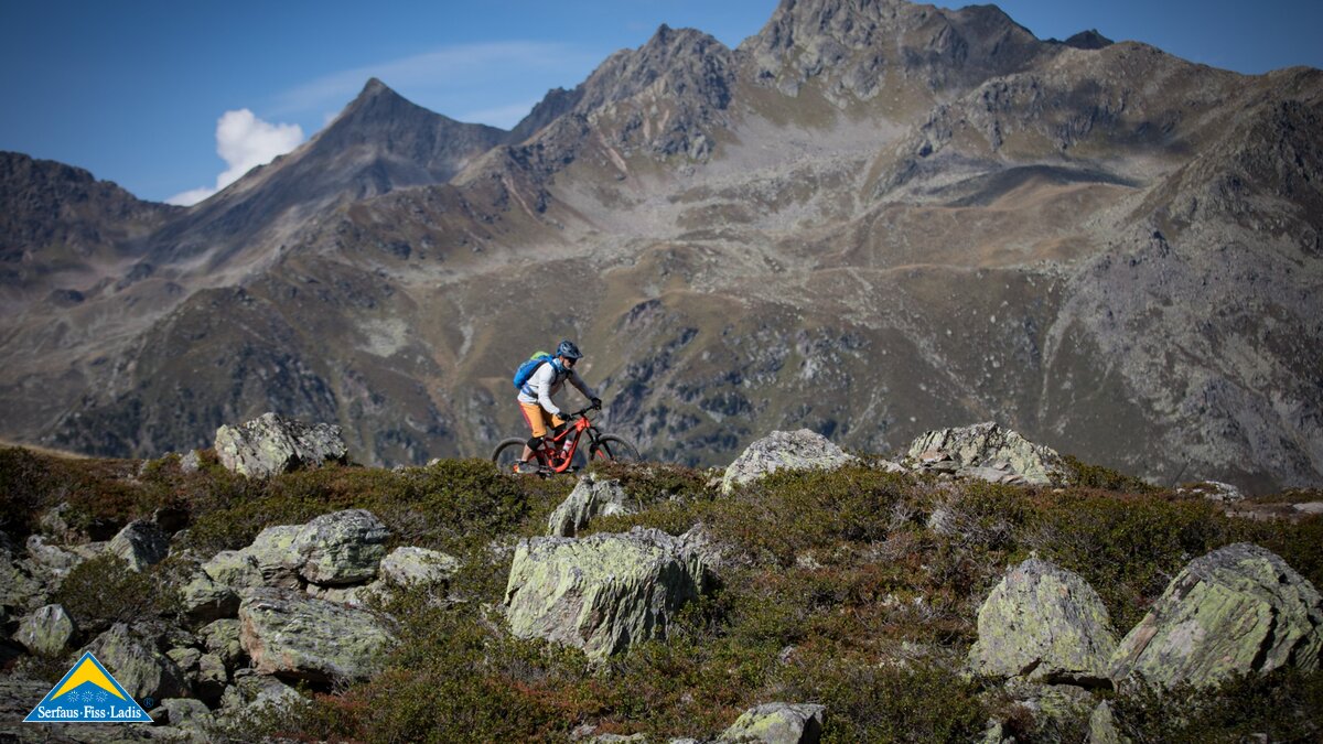 Flüstertrail Singletrails Fisser Nordseite Blog Serfaus-Fiss-Ladis | © Hannes Preschern