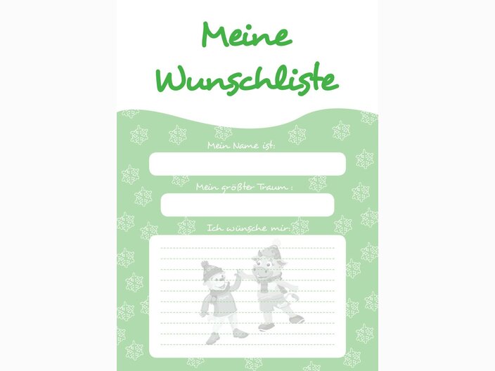 Wunschzettel für Weihnachten mit Murmli und Berta im Blog Serfaus-Fiss-Ladis | © Serfaus-Fiss-Ladis Marketing GmbH