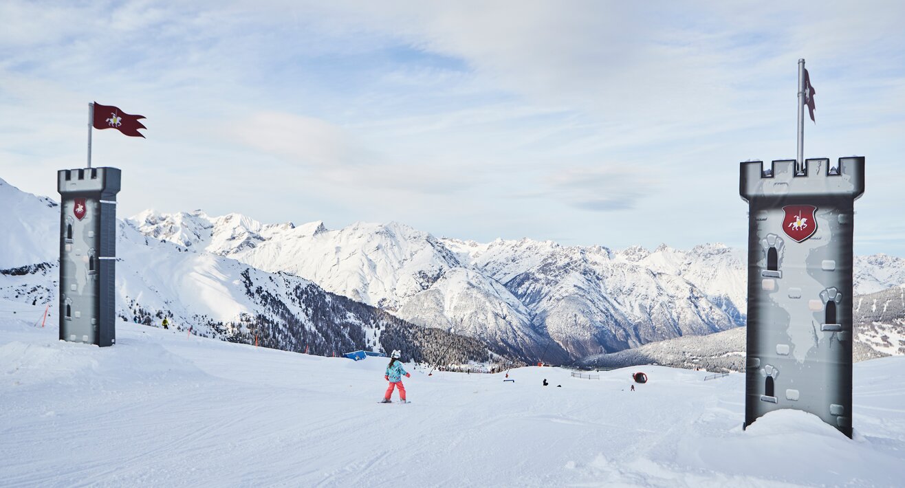 Kind fährt auf der Fun Slope in Serfaus-Fiss-Ladis, Tirol, Österreich | © Serfaus-fiss-Ladis Marketing GmbH | christianwaldegger.com