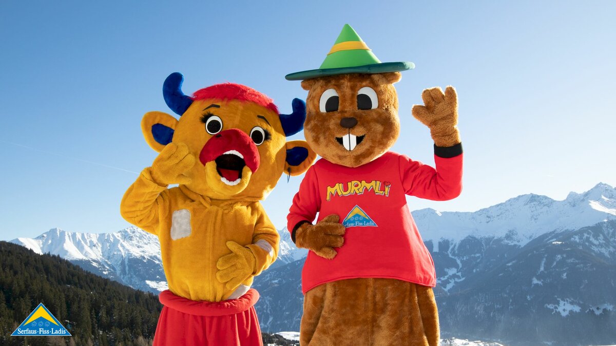 Spiel mit Murmli und Berta Ferienregion Serfaus-Fiss-Ladis in Tirol | © Serfaus-Fiss-Ladis Marketing GmbH | Andreas Kirschner