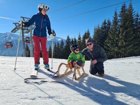 Winterurlaub mit Kindern Alpen Berge Tipps Aktivitäten abseits der Pisten Serfaus-Fiss-Ladis | © Serfaus-Fiss-Ladis Marketing GmbH