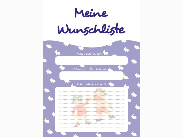 Wunschliste Ostern violett Murmli Berta Serfaus-Fiss-Ladis Tirol Österreich | © Serfaus-Fiss-Ladis Marketing GmbH