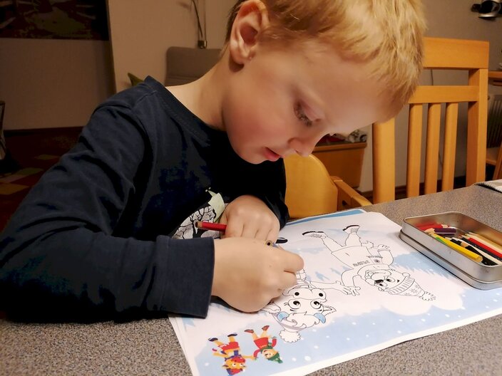 Blogartikel Ausmalbilder Vorlagen für Kinder Familienregion Serfaus-Fiss-Ladis in Tirol | © Serfaus-Fiss-Ladis Marketing GmbH