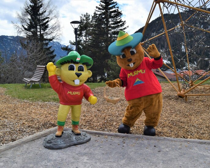 Spiel und Spaß mit Murmli in der Familienregion Serfaus-Fiss-Ladis | © Serfaus-Fiss-Ladis Marketing GmbH