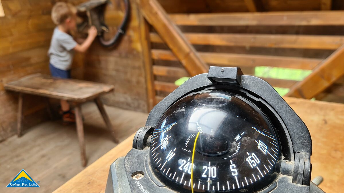 Das Forscherhaus ist das Ziel für Wanderdetektive am Abenteuerweg Forscherpfad in Serfaus-Fiss-Ladis | © Serfaus-Fiss-Ladis Marketing GmbH