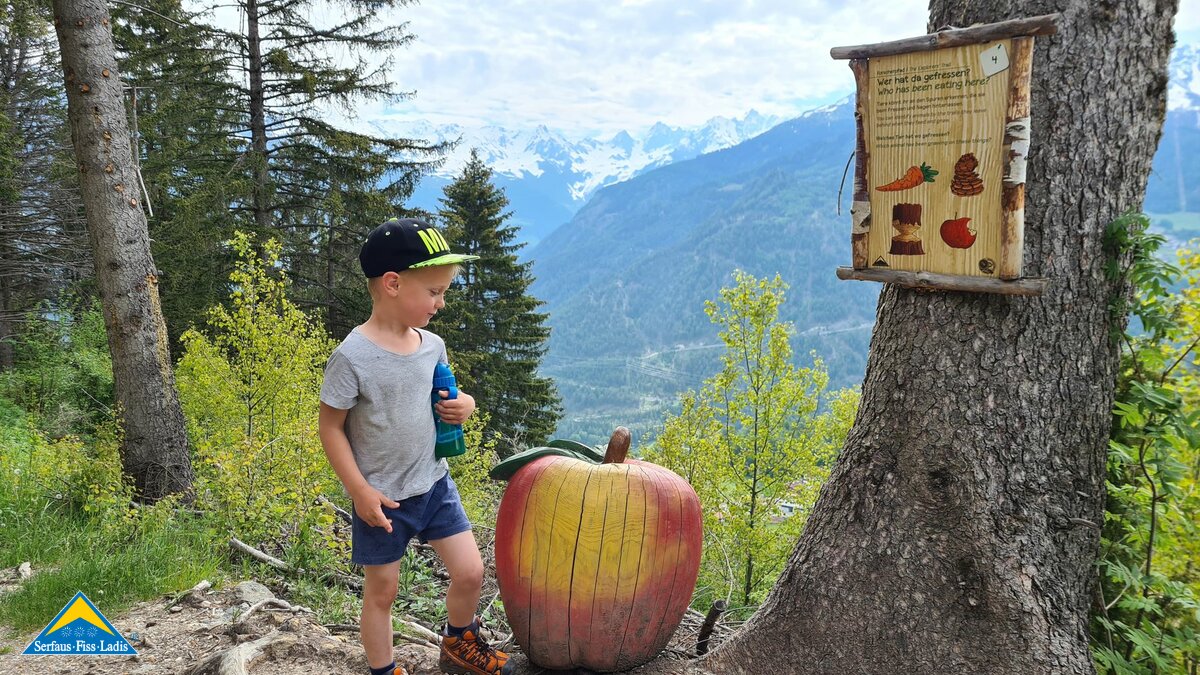 Forscherpfad Ladis Hexenweg Piratenweg Abenteuerberge Serfaus-Fiss-Ladis Themenweg Familie Kinder Wandern Sommer | © Serfaus-Fiss-Ladis Marketing GmbH