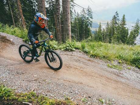 Bikepark Serfaus-Fiss-Ladis in Tirol Aktiver Sommerurlaub mit Kindern  | © travelisto.net 