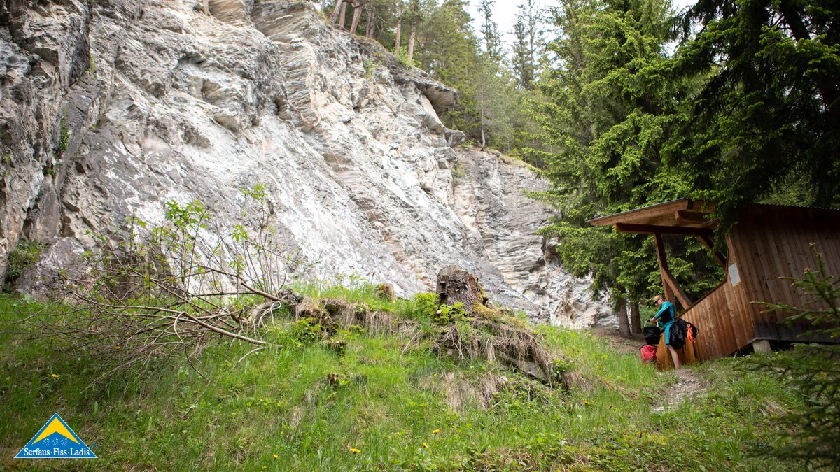 Rappenwand Klettern mit Kinder Kurse buchen Alpeinschulen Serfaus-Fiss-Ladis in Tirol | © Serfaus-Fiss-Ladis Marketing GmbH | Andreas Kirschner