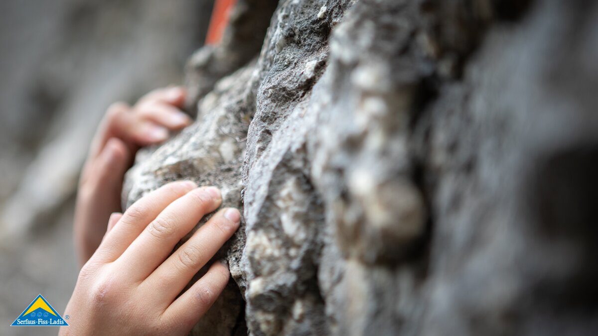 Klettern am Flesen outdoor im Nachstieg Klettermöglichkeiten in Serfaus-Fiss-Ladis in Tirol | © Serfaus-Fiss-Ladis Marketing GmbH | Andreas Kirschner