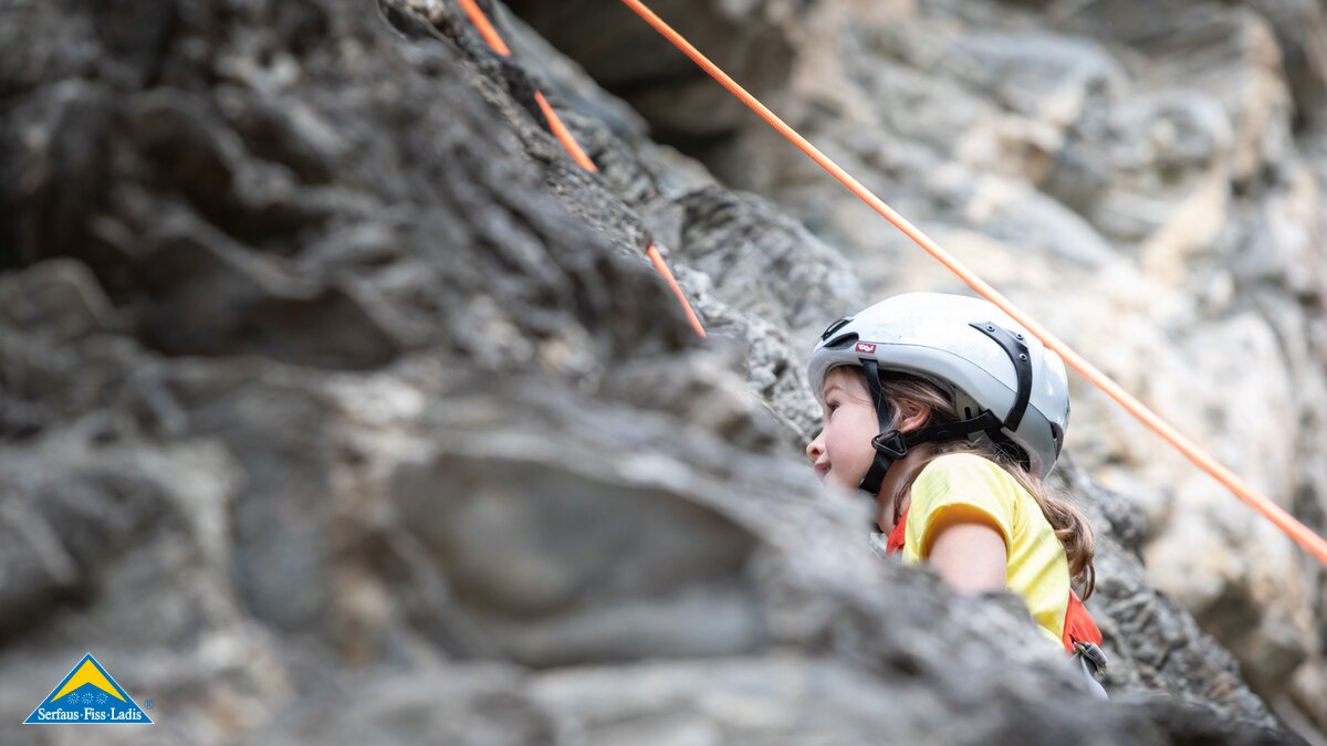Klettern in Tirol mit der ganzen Familie Serfaus-Fiss-Ladis Blogartikel  | © Serfaus-Fiss-Ladis Marketing GmbH | Andreas Kirschner