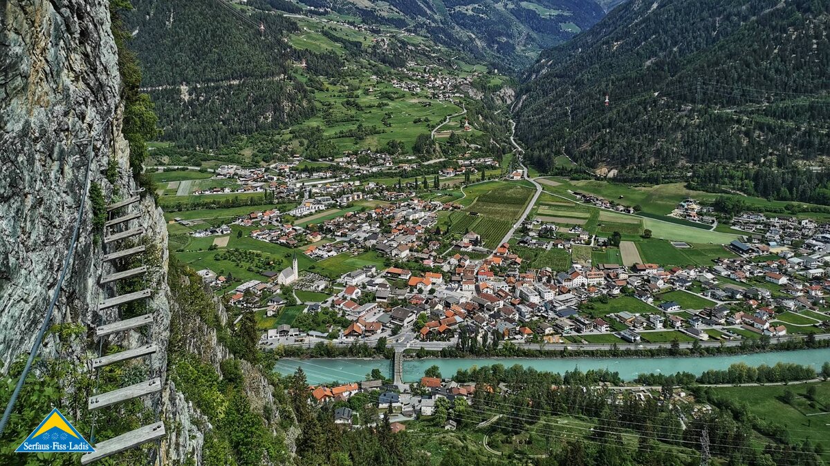 Klettersteig Via Claudia Augusta in Serfaus-Fiss-Ladis in Tirol | © Serfaus-Fiss-Ladis Marketing GmbH