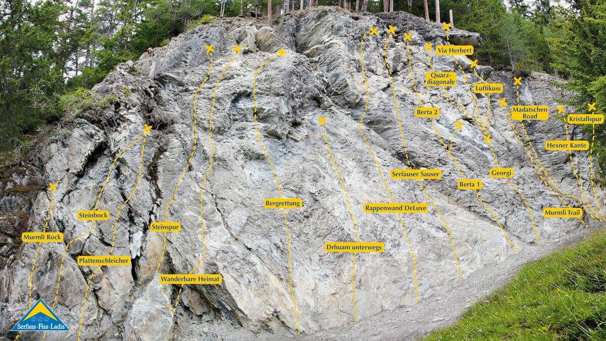 Familien-Klettergarten Rappenwand St. Georgen Weiler von Serfaus Outdoorsport in der Familienregion Serfaus-Fiss-Ladis Tirol | © Serfaus-Fiss-Ladis Marketing GmbH