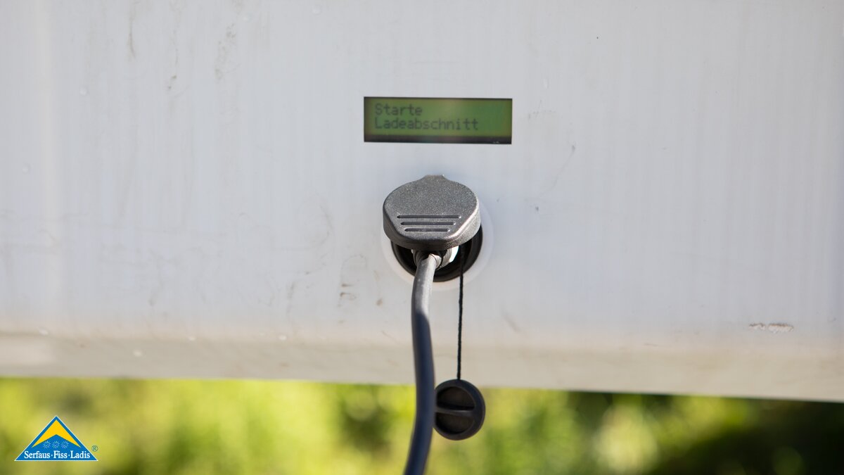 E-Bike Ladestationen in der Familienregion Serfaus-Fiss-Ladis Bikepark Bike Energy | © Serfaus-Fiss-Ladis Marketing GmbH | Andreas Kirschner