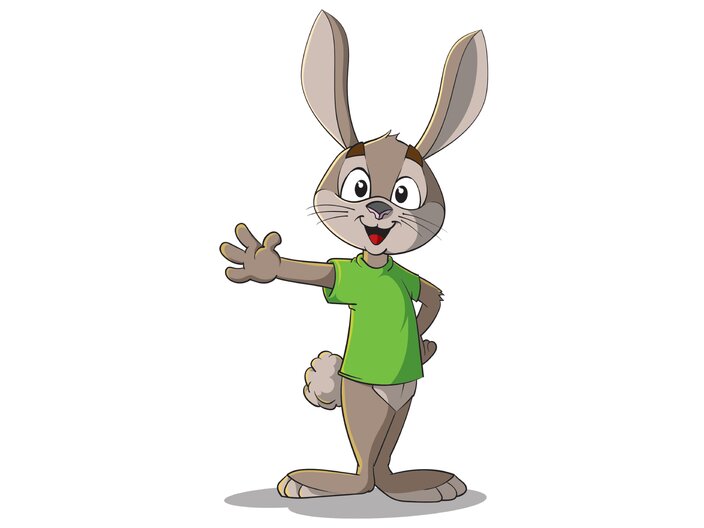 Murmli Friends Hase Ingo Anfängergruppen der Skischule Serfaus Familienregion Serfaus-Fiss-Ladis | © Skischule Serfaus