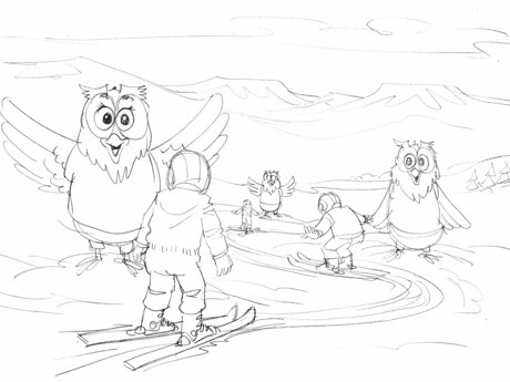 Unterrichtsmodell der Skischule Serfaus Murmli Friends in der Region Serfaus-Fiss-Ladis in Tirol | © Skischule Serfaus | Frans Stummer