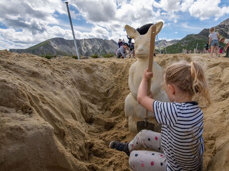 Gesteine, Mineralien und Fossilien - das gibt es am Georama Lassida in Serfaus-Fiss-Ladis in Tirol zu entdecken | © Anke Schöps | moosearoundtheworld.de