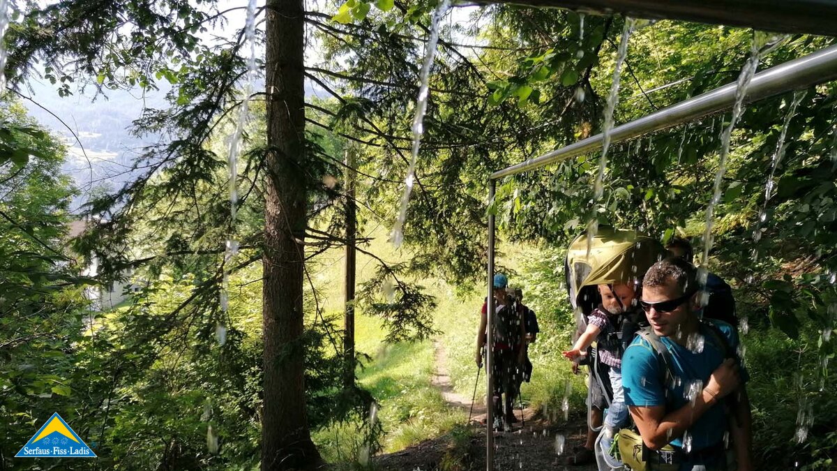 Familien-Wandertipp für die Ferienregion Serfaus-Fiss-Ladis hinauf zum Wodeturm  | © Serfaus-Fiss-Ladis Marketing GmbH