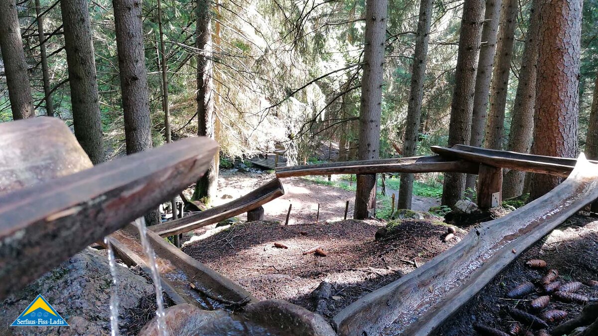 Familienfreunlicher Themenweg in Ladis Wasserwanderweg Serfaus-Fiss-Ladis in Tirol  | © Serfaus-Fiss-Ladis Marketing GmbH