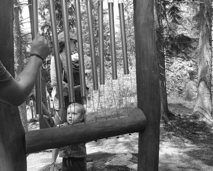 Spielplatz beim Wodebad in Neuegg in der Ferienregion für die ganze Familie Serfaus-Fiss-Ladis in Tirol | © Serfaus-Fiss-Ladis Marketing GmbH