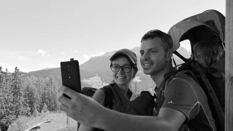 Schöne Aussichtsplätze in der familienfreundlichen Ferienregion Serfaus-Fiss-Ladis in den österreichischen Alpen | © Serfaus-Fiss-Ladis