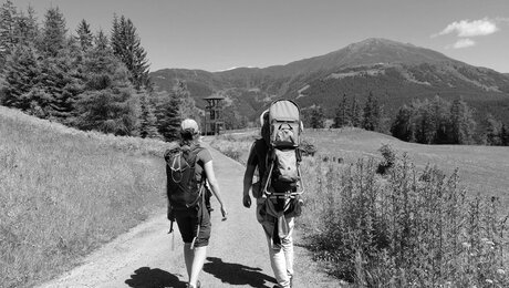 Familien-Wandertipp zum Wodeturm in Neuegg in der Familienregion Serfaus-Fiss-Ladis in Tirol | © Serfaus-Fiss-Ladis