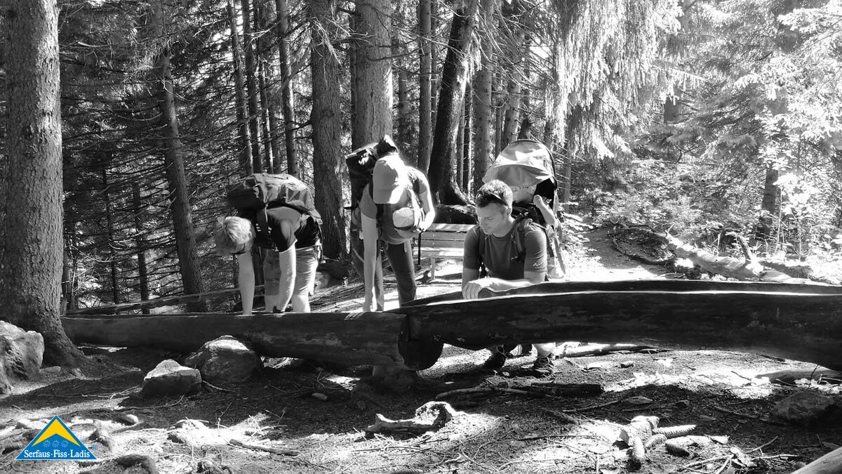 Wasserwanderweg in der Familienregion Serfaus-Fiss-Ladis in Tirol von Ladis nach Obladis zur Sauerbrunnquelle | © Serfaus-Fiss-Ladis Marketing GmbH