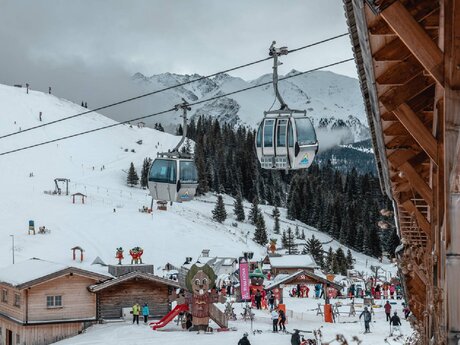 Die Kinderschneealm in Serfaus ist der ideale Ort für Skianfänger. | © littlecity.ch