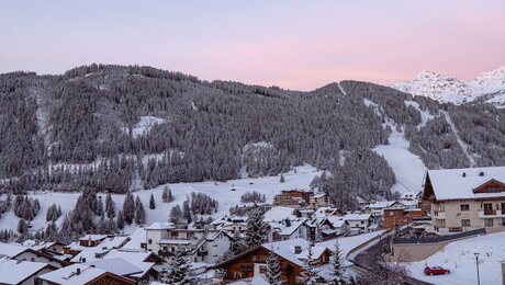 Magische Abendstimmung in Serfaus. | © littlecity.ch